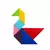 Tangram rompecabezas de madera - tienda online