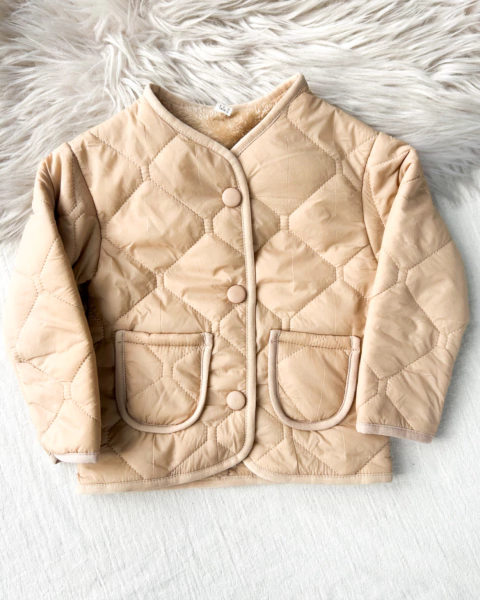 Campera Zuri camel - comprar online