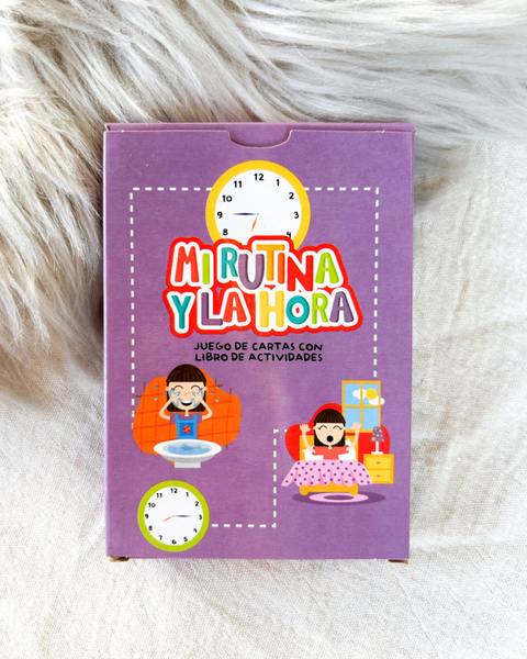 Cartas Educativas Mi Rutina y la Hora - comprar online