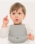 Babero Silicona Bolsillo Contenedor Minikoioi Flexi Bib 6m+