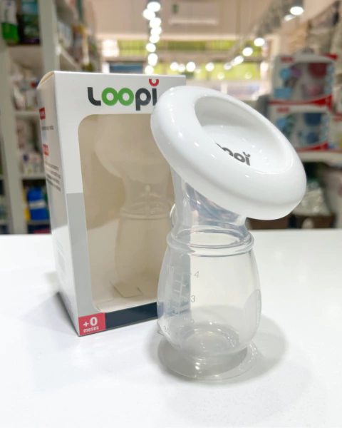Colector De Leche Materna Loopi Silicona 120ml - comprar online