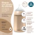 Mamadera De Silicona 240ml Suavinex Essence Verde en internet