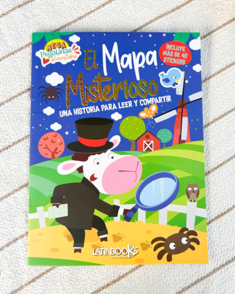 Mega pegatinas divertidas: El mapa misterioso - comprar online