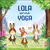 Lola aprende yoga en internet