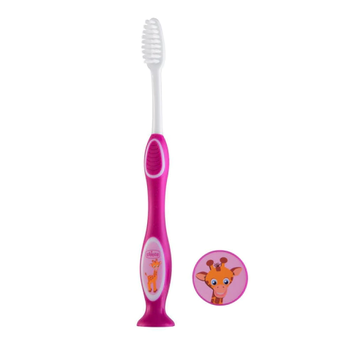 Imagen de Cepillo De Dientes Con Tapa Y Sopapa 3-6 Años Chicco