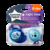 Chupete Tommee Tippee Night Time 6-18 M Pack x 2 I LOVE en internet