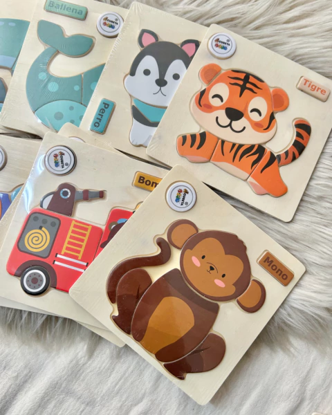 Rompecabezas madera - comprar online