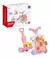 Caminador Mesa Didactica Bebe 4 En 1 Con Monopatin Color Rosa - Casa Mariano Bebes