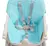 Silla De Comer Mecedora 3 En 1 Bebesit Celeste