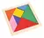 Tangram rompecabezas de madera