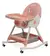 Silla De Comer Mecedora 3 En 1 Bebesit Rosa