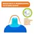 Vaso Chicco Training Cup azul 6m+