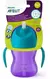 Vaso Antiderrame C/ Asas Sorbete Straw 200 ml Avent Violeta/Turquesa - Casa Mariano Bebes