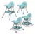 Silla De Comer Mecedora 3 En 1 Bebesit Celeste