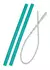 Sorbetes De Silicona Minikoioi Flexi Straws X2 Con Cepillo