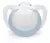 Chupete NUK Star 0-2 M Recien Nacidos Celeste Pack x 2