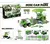 Set De Vehiculos Para Armar Mini Car Verde en internet