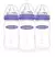 Set X 3 Mamaderas Bebes Lansinoh 240 Ml Flujo Medio