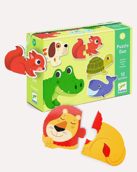 Rompecabezas duo animales - comprar online