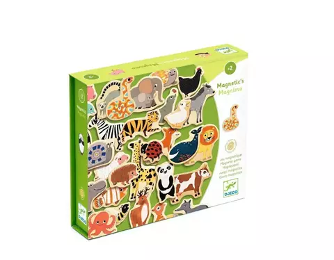 Juego de figuras magnéticas de madera - Magnimo - comprar online
