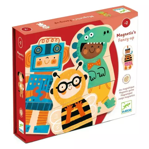Juego de figuras magnéticas de madera - Fancy-up - comprar online