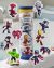 Aventuras En El Agua Figuras De Goma Eva Spidey
