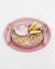 Set Plato De Silicona Ezpz + Tenedor + Cuchara Mini Feeding Rosa