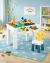 Set De Silla Y Mesa Con Bloques De Construcion 102 Pcs