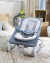 Mecedora Hamaca Masaje Ingenuity Happy Belly Chambray - comprar online