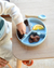 Plato con 3 Secciones Desmontables Minikoioi Puzzle Celeste