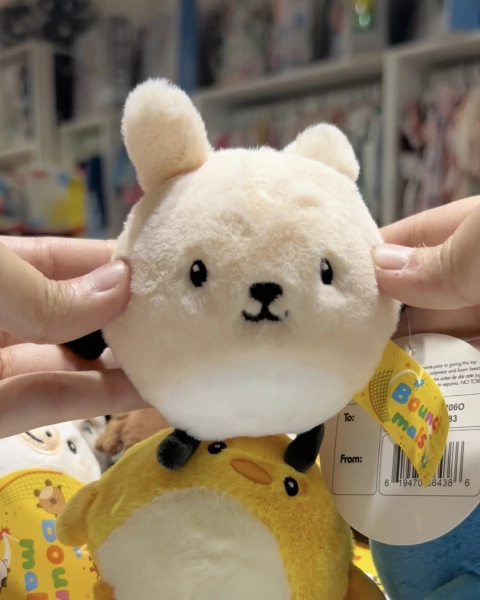 Imagen de Pelota de peluche saltarina animales