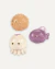 Set de Animales para el Baño X 3 Pez Globo