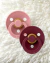 Chupetes Bibs X 2 0-6 M Dusty Pink/Elderberry