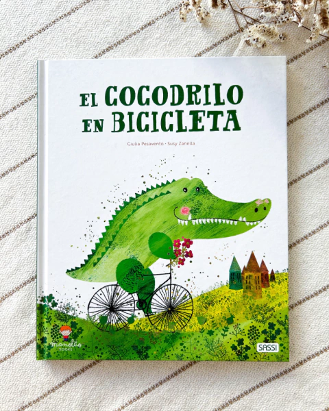 El cocodrilo en bicicleta