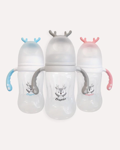 Mamadera Reno Con Agarre Asas 250 ml Dispita - comprar online