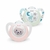 Chupete NUK Star 0-6 M Night Rosa Pack x 2 - comprar online