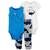 Set 3 Piezas Bodies Pantalón Ballenas