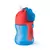 Vaso Antiderrame C/ Asas Sorbete Straw 200 ml Avent Azul/Rojo - comprar online