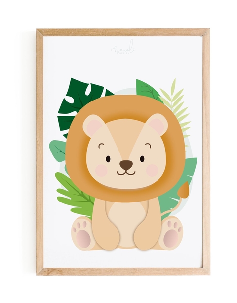 Cuadro león