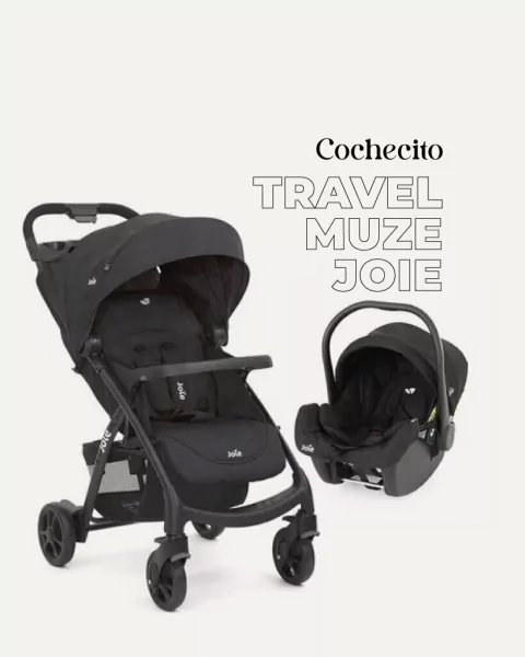 Cochecito Travel Muze Black Infanti Joie