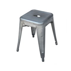 Banquito Tolix Gris Galvanizado