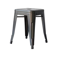 Banquito Tolix Gris Plomo