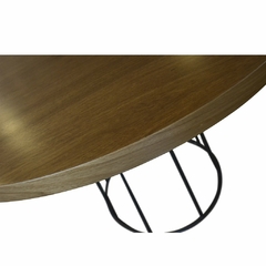 Combo Mesa Circular Bobeno + 4 Sillas - Tabureto