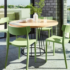 Combo Mesa Circular Bobeno + 4 Sillas