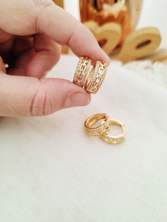 Aros Cadenita - No Me Olvides Accesorios
