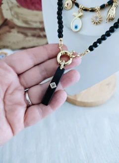 Collar Obsidiana - comprar online