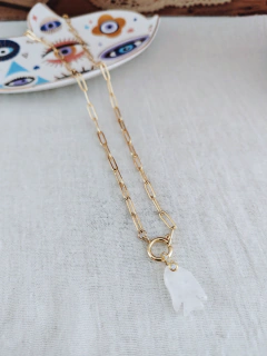Collar Milos Cuarzo - No Me Olvides Accesorios
