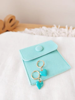 Aros corazón Valiente - comprar online