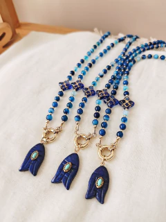 Collar Ti Prometo il mate azul en internet