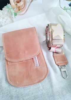 Porta Celular Rosa Nude
